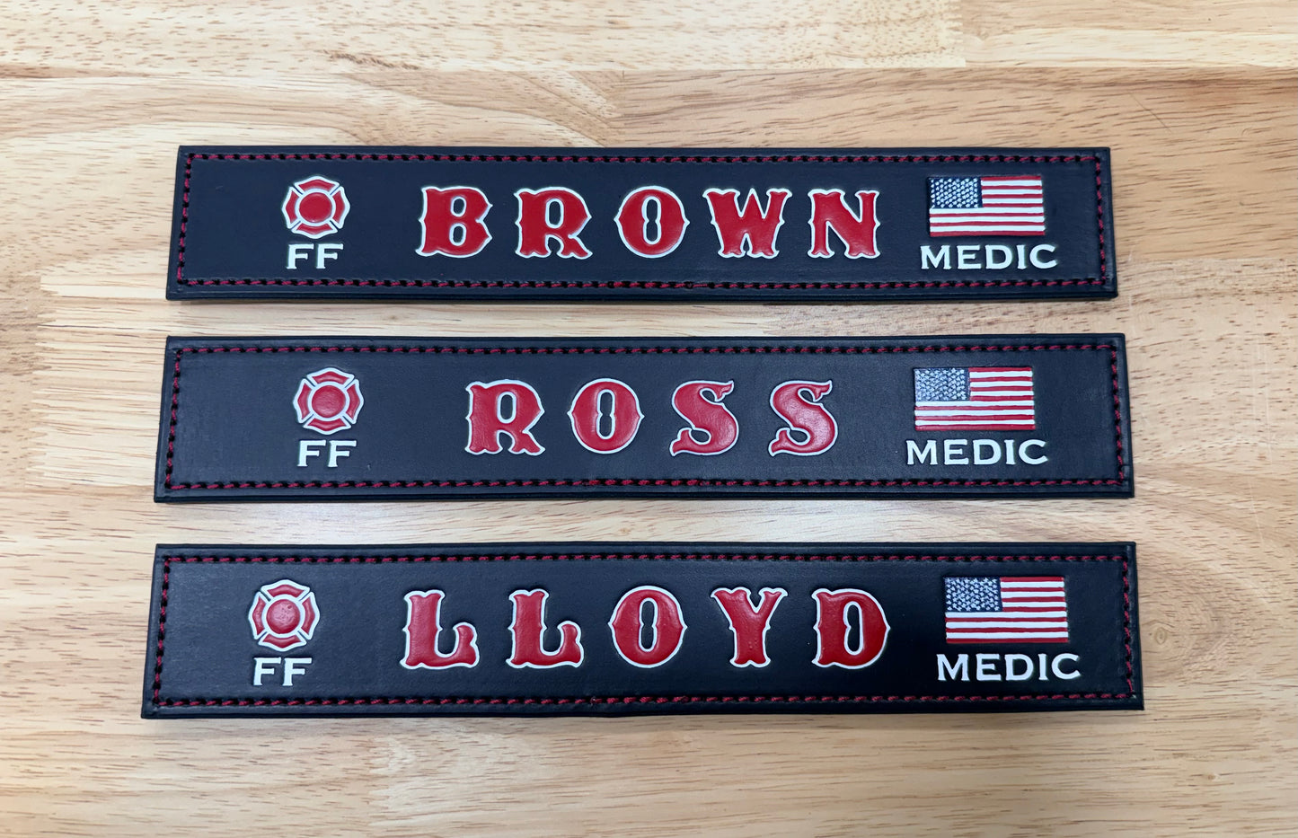 Custom Leather Locker Tag