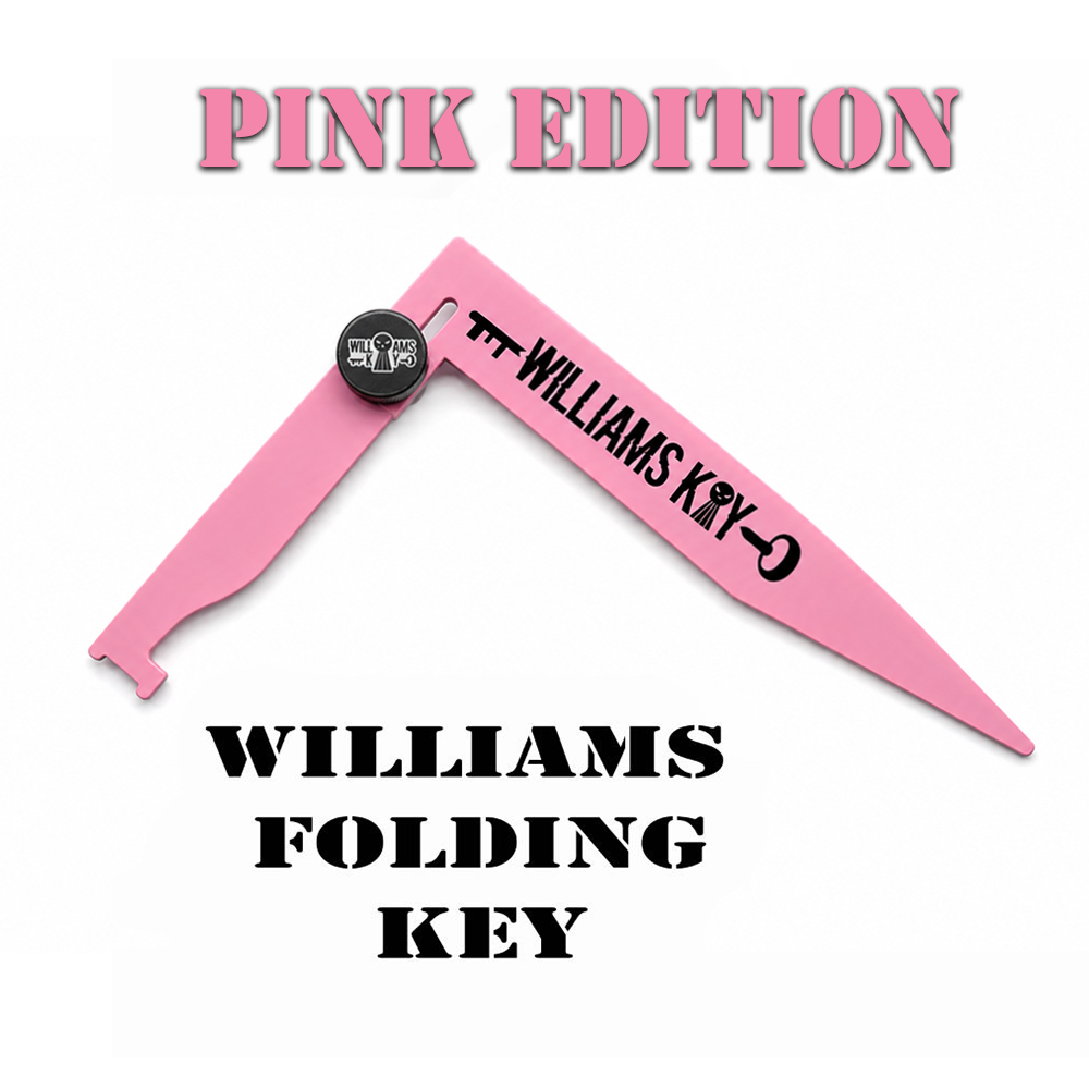 Pink Folding Williams Key