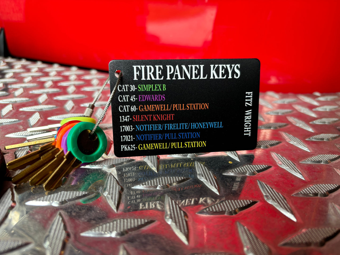 Fire Panel Keys