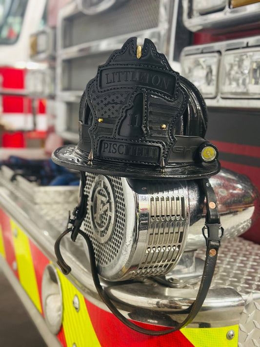 Custom Leather Shield