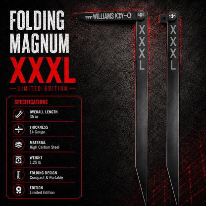 Folding XXXL Magnum 35"
