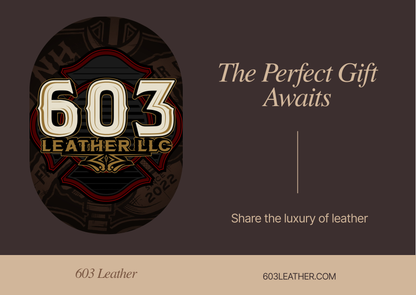 603 Leather Gift Card