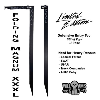 Folding XXXL Magnum 35"