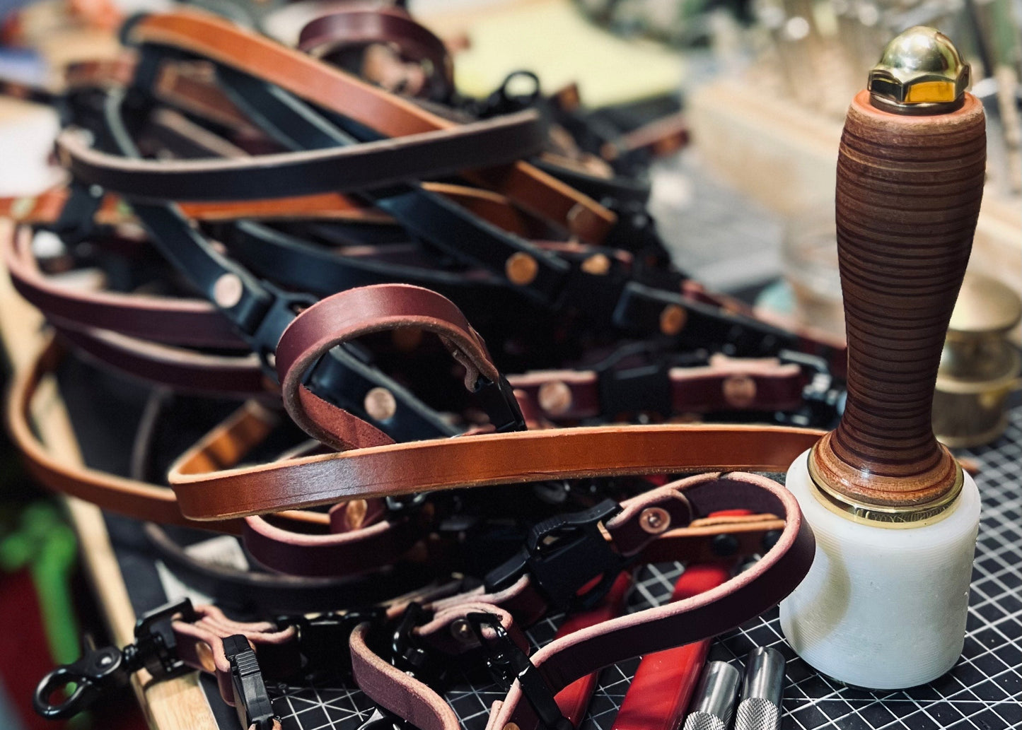 Leather Glove Strap