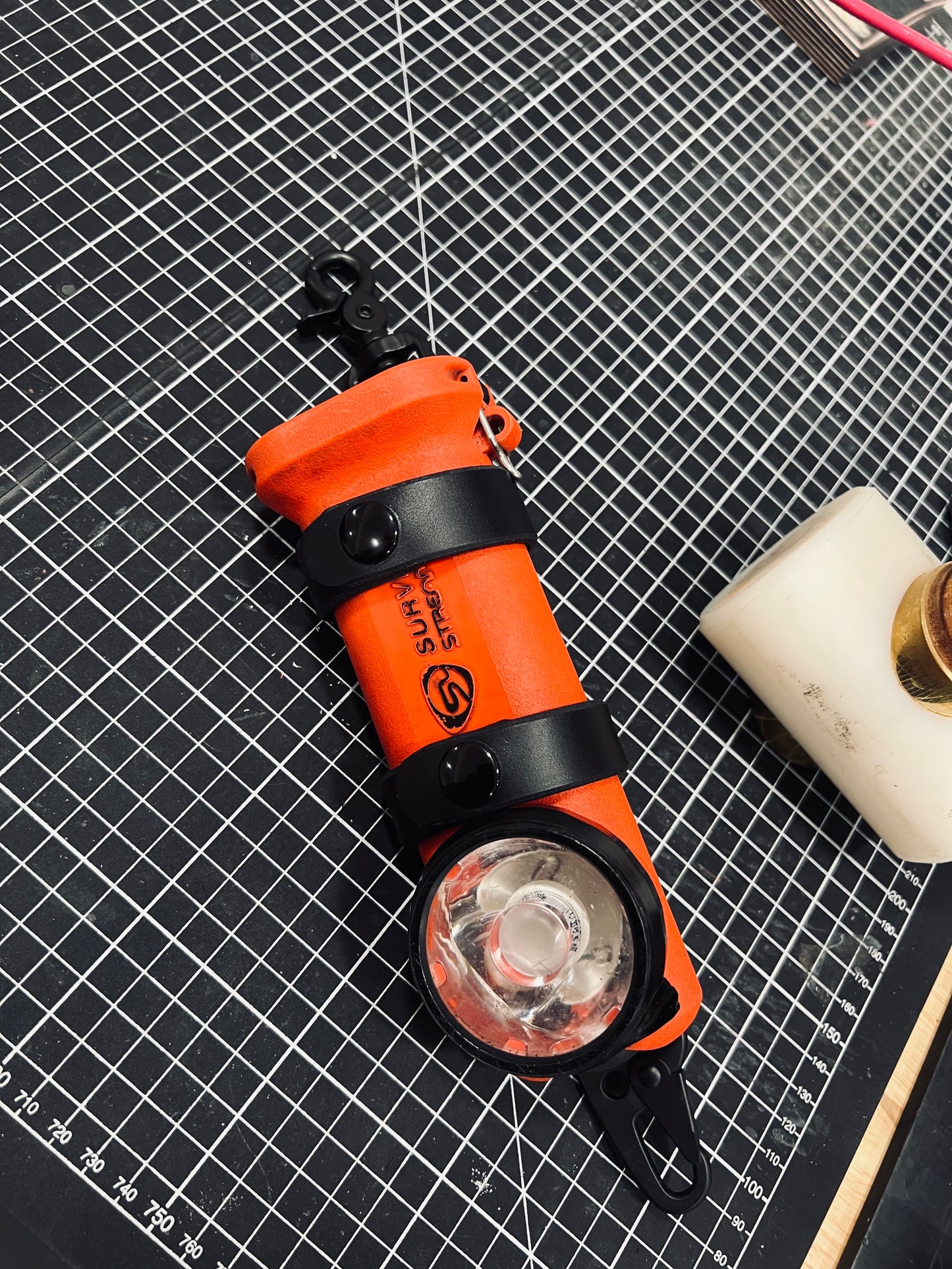 Inverted Flashlight Holder