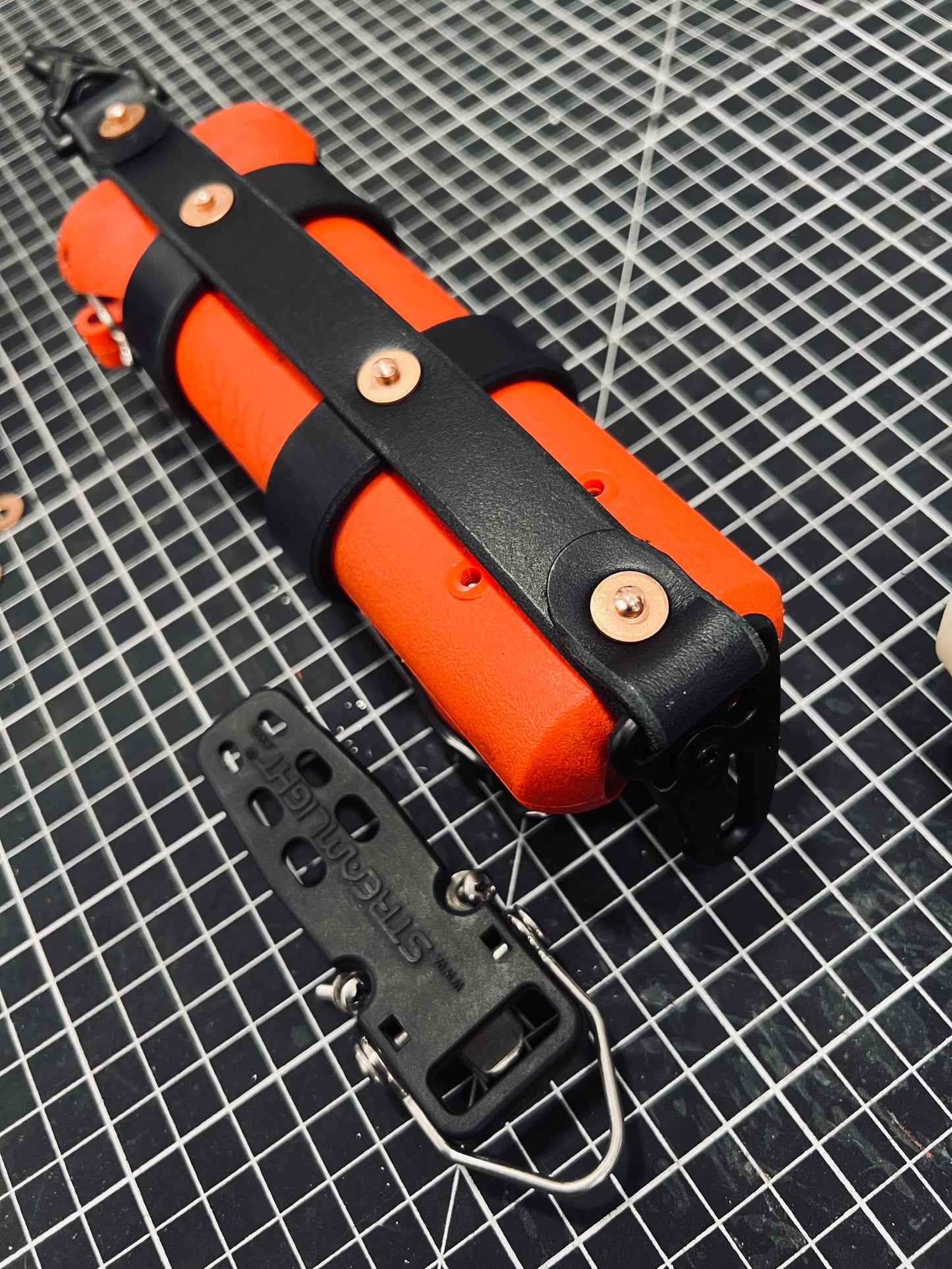 Inverted Flashlight Holder