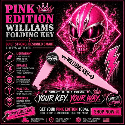 Pink Folding Williams Key