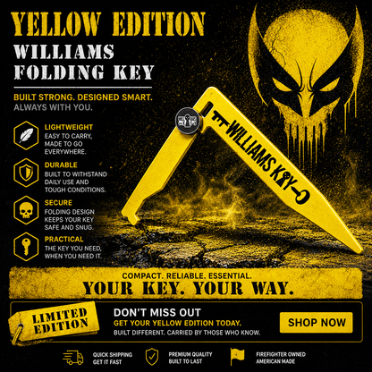 Yellow Folding Williams Key